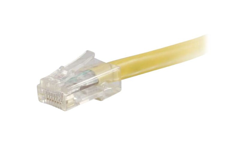 C2G 5ft Cat6 Non-Booted Unshielded (UTP) Ethernet Cable - Cat6 Network Patch Cable - PoE - Yellow