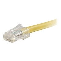 C2G 10ft Cat6 Non-Booted Unshielded (UTP) Ethernet Cable - Cat6 Network Patch Cable - PoE - Yellow