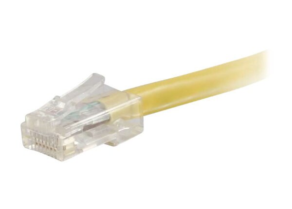 C2G 15ft Cat6 Non-Booted Unshielded (UTP) Ethernet Cable - Cat6 Network Patch Cable - Yellow