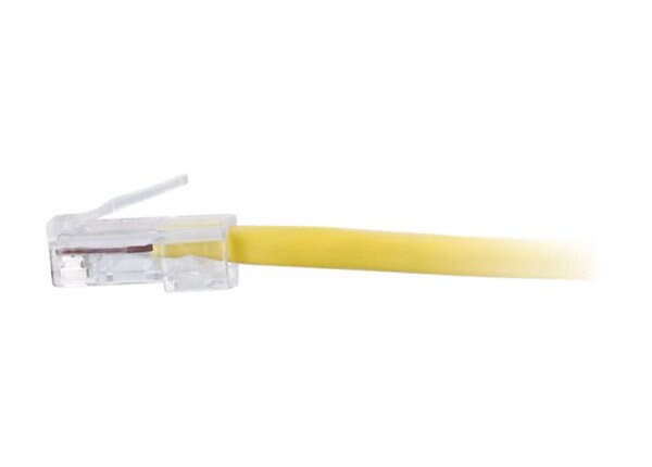 C2G 30ft Cat6 Non-Booted Unshielded (UTP) Ethernet Network Patch Cable - Yellow - patch cable - 30 ft - yellow