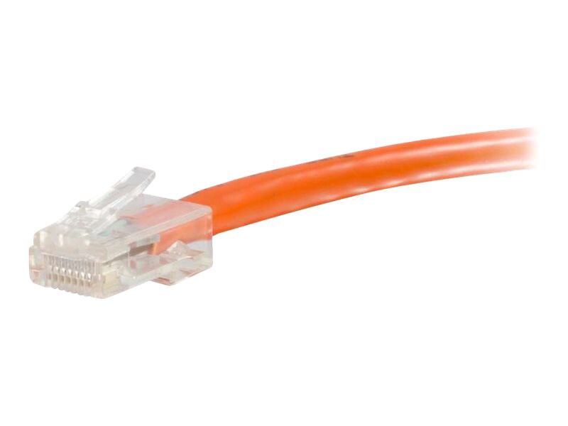 C2G 1ft Cat6 Non-Booted Unshielded (UTP) Ethernet Cable - Cat6 Network Patch Cable - Orange