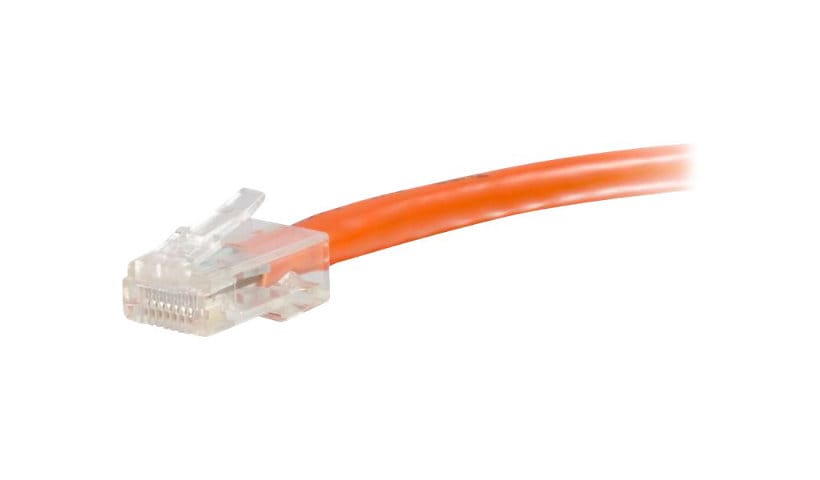 C2G 1ft Cat6 Non-Booted Unshielded (UTP) Ethernet Cable - Cat6 Network Patch Cable - Orange