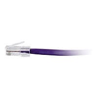 C2G 1ft Cat6 Non-Booted Unshielded (UTP) Ethernet Cable - Cat6 Network Patch Cable - PoE - Purple