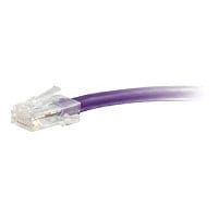 C2G 2' CAT6 RJ-45 Non-Booted Unshielded Ethernet Network Patch Cable - Purp