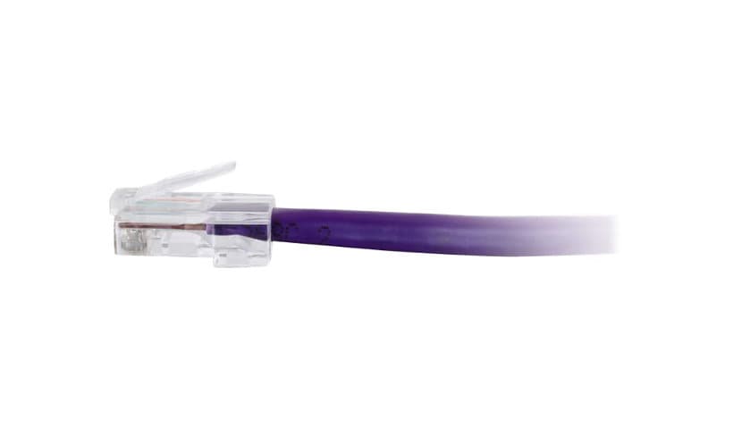 C2G 3ft Cat6 Non-Booted Unshielded (UTP) Ethernet Cable - Cat6 Network Patch Cable - PoE - Purple