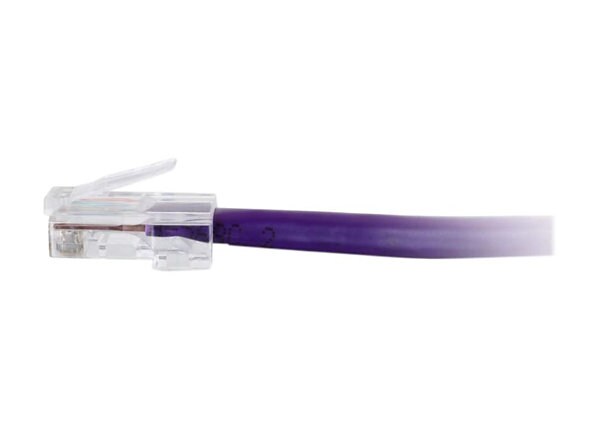 C2G 4ft Cat6 Non-Booted Unshielded (UTP) Ethernet Network Patch Cable - Purple - patch cable - 4 ft - purple