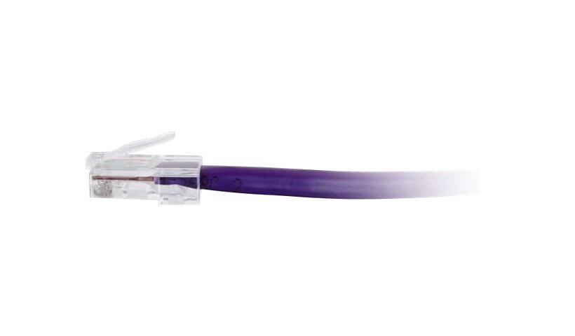 C2G 8ft Cat6 Non-Booted Unshielded (UTP) Ethernet Network Cable - Purple