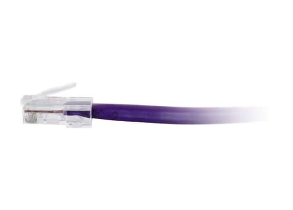 C2G 14' CAT6 RJ-45 Non-Booted Unshielded Ethernet Network Patch Cable - Purple