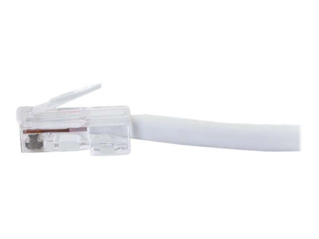 C2G 14ft Cat6 Non-Booted Unshielded (UTP) Ethernet Cable - Cat6 Network Patch Cable - PoE - White