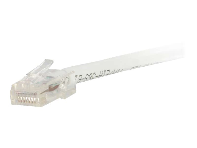 C2G 15ft Cat6 Non-Booted Unshielded (UTP) Ethernet Cable - Cat6 Network Patch Cable - PoE - White