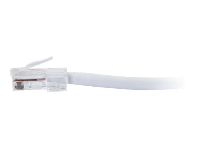 C2G 20ft Cat6 Non-Booted Unshielded (UTP) Ethernet Network Patch Cable - White - patch cable - 20 ft - white