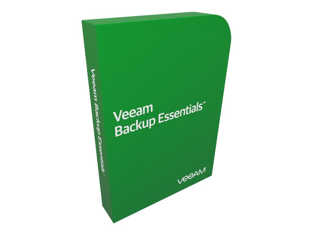 Veeam Backup Essentials Enterprise for VMware - license + 1 Year Basic Support - 2 sockets