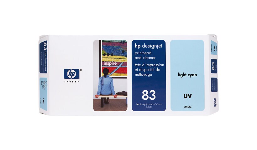 HP 83 Light Cyan UV Printhead/Cleaner (C4964A)
