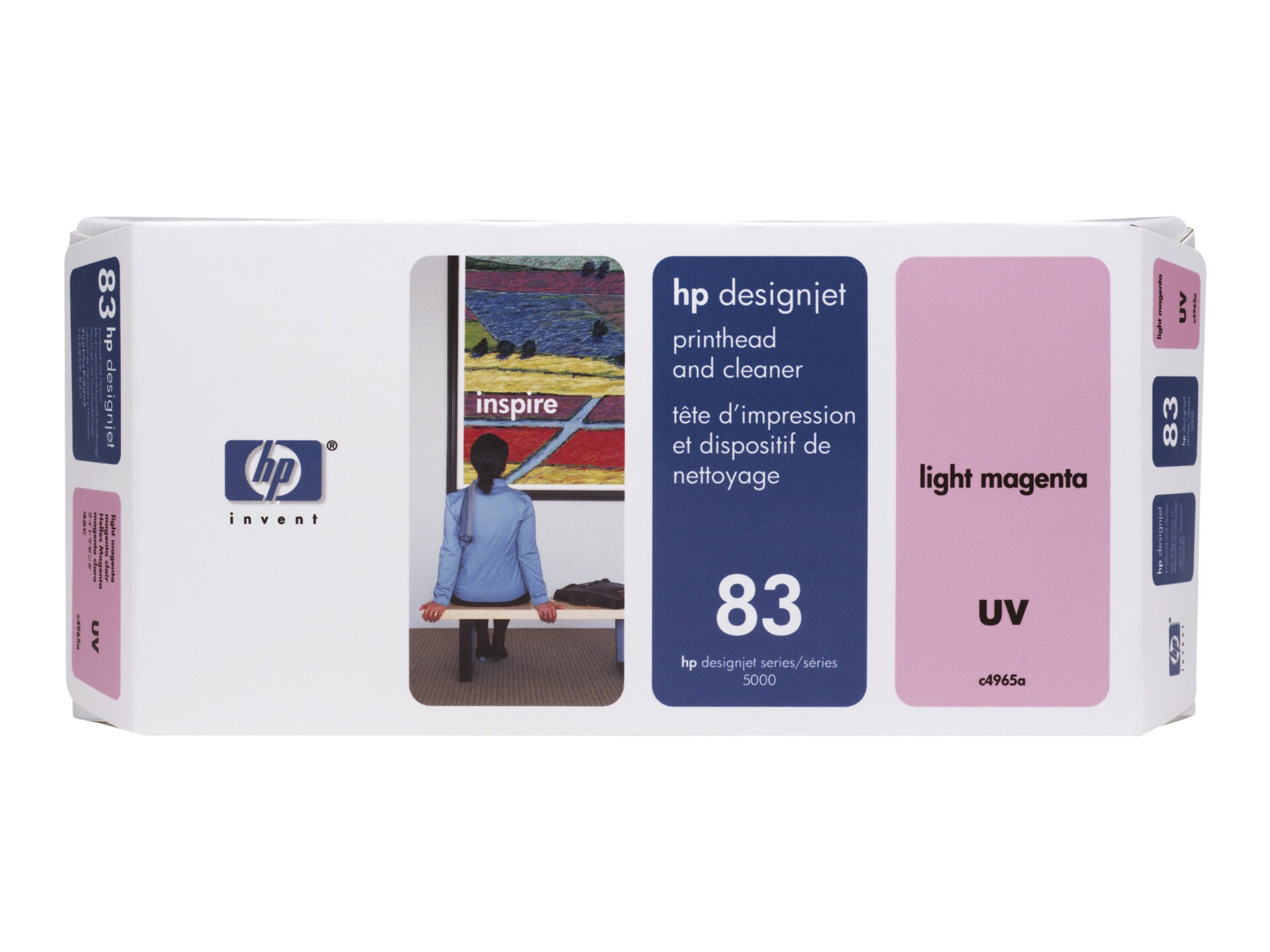 HP 83 Light Magenta UV Printhead/Cleaner (C4965A)