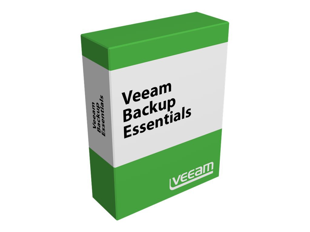 Veeam Backup Essentials Enterprise Plus for VMware - license + 1 Year Basic Support - 2 sockets