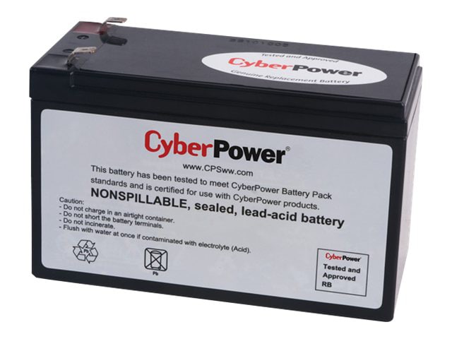 CyberPower RB1290 - UPS battery - lead acid - 9 Ah