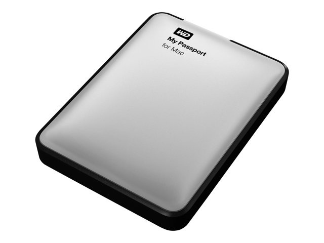 WD My Passport for Mac WDBGCH0010BSL - hard drive - 1 TB - USB 3.0
