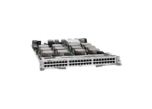 Cisco Nexus 7000 Enhanced F2-Series 48-Port 1 and 10GBASE-T Ethernet Copper Module - switch - 48 ports - plug-in module