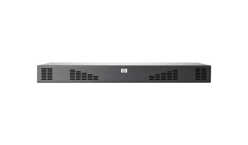 HPE IP Console G2 Switch with Virtual Media and CAC 2x1Ex16 - KVM switch - 16 ports