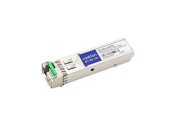 AddOn Cisco GLC-BX-U-40 Compatible SFP Transceiver - SFP (mini-GBIC) transceiver module - Gigabit Ethernet