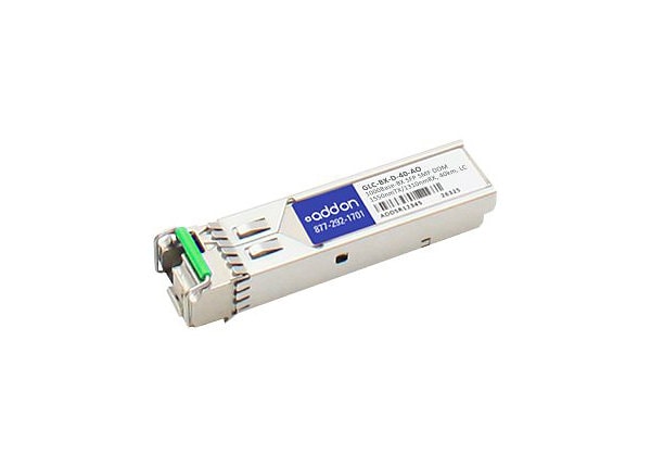 AddOn Cisco GLC-BX-D-40 Compatible SFP Transceiver - SFP (mini-GBIC) transceiver module - Gigabit Ethernet