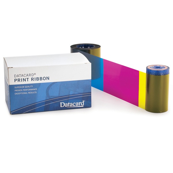 Datacard YMCKT - 1 - color (cyan, magenta, yellow, black) - print ribbon (c