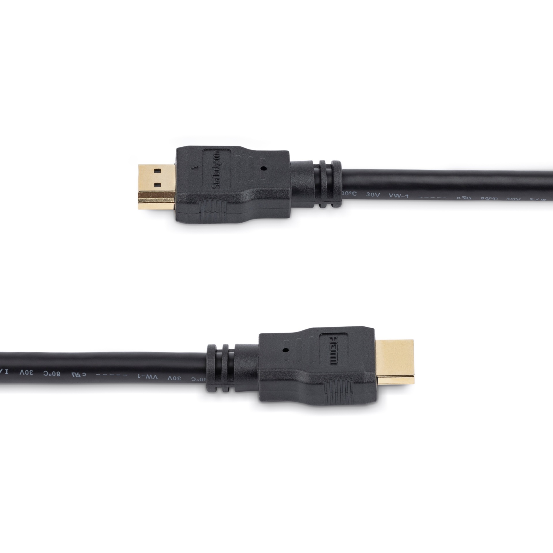 Thumbnail 3 of 10 for StarTech.com 8ft/2.4m HDMI Cable, 4K High Speed HDMI Cable with Ethernet, Ultra HD 4K 30Hz Video, HDMI 1.4 Cable, HDMI