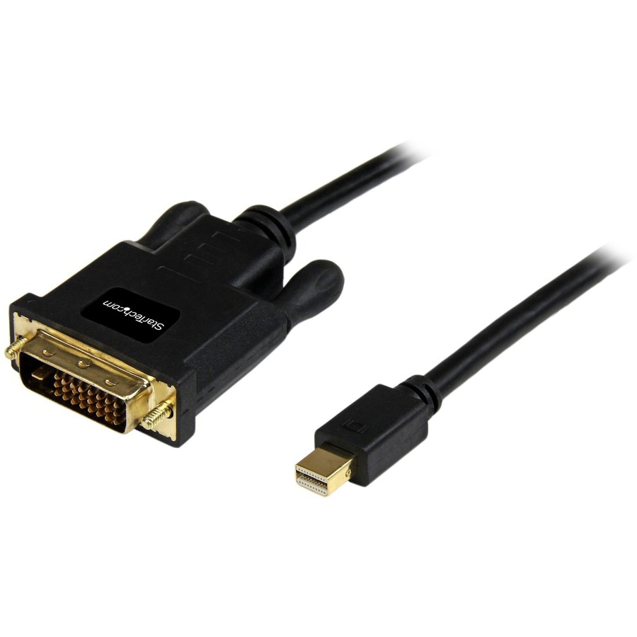 StarTech.com 3ft (1m) Mini DisplayPort to DVI Adapter Cable - Mini DP to DVI-D, mDP to DVI Video Converter Cable