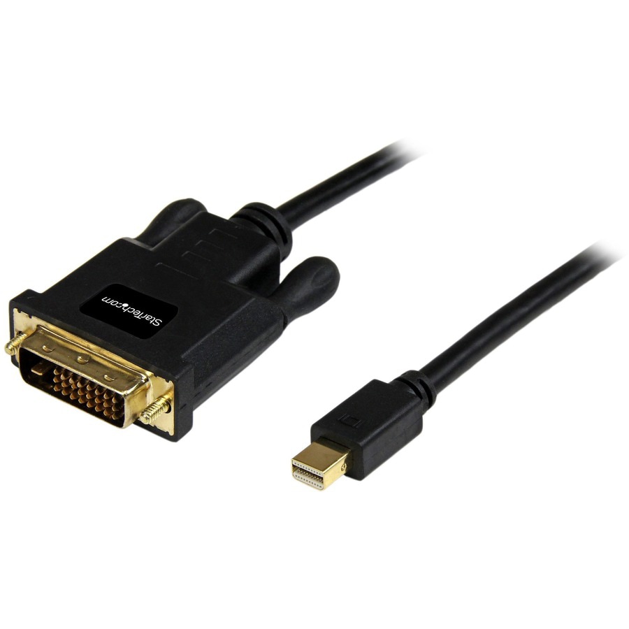 StarTech.com 3ft Mini DisplayPort to DVI Cable - Mini DP to DVI-D Adapter Cable, 1080p Video mDP 1.2