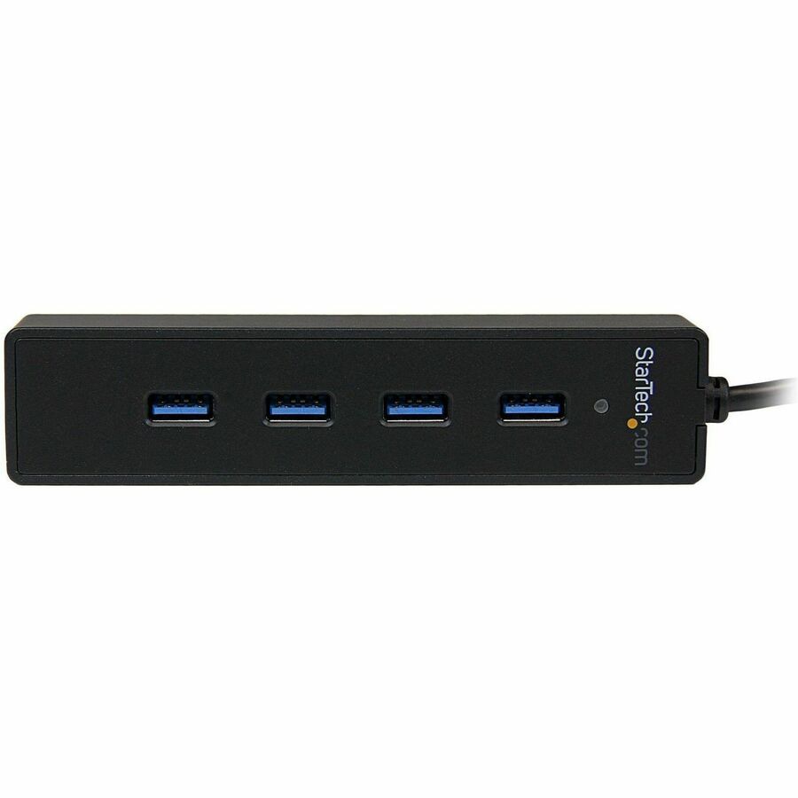 Thumbnail 4 of 6 for StarTech.com 4-Port USB 3.0 Hub with Built-in Cable - SuperSpeed Laptop USB Hub - 5Gbps - Portable USB Splitter - Mini