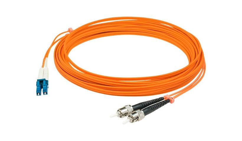 Proline 5m LC (M) to ST (M) Orange OM1 Duplex Fiber OFNR Patch Cable