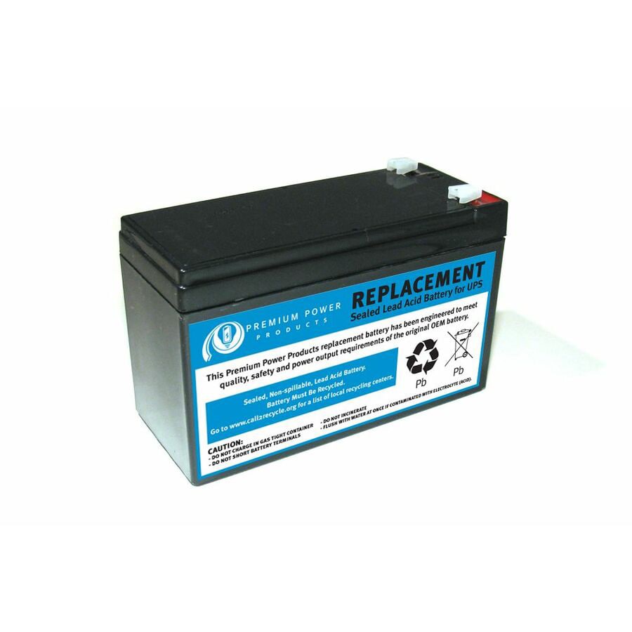 Thumbnail 6 of 9 for eReplacements Compatible Sealed Lead Acid Battery Replaces APC SLA110, APCRBC110, APC RBC110 for use in APC BE550G, APC