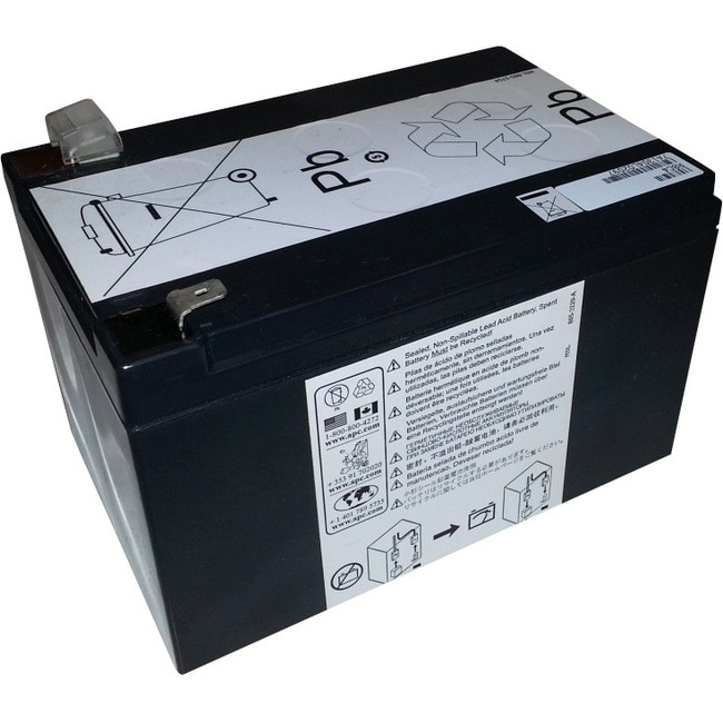 eReplacements Compatible Sealed Lead Acid Battery Replaces APC SLA4, APC RBC4, for use in APC Back-UPS 650, 650MC,