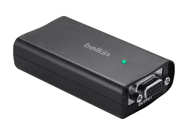 Belkin HDMI to VGA + 3.5mm Audio Adapter video converter - black