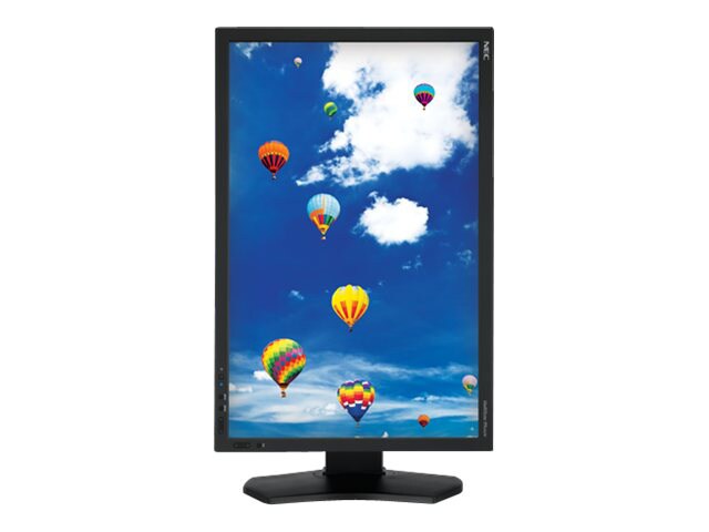 NEC MultiSync PA242W-BK - LED monitor - 24.1"