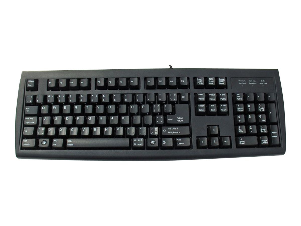 Solidus 200 Series KBS225FE-USB-BL - keyboard - QWERTY - Canadian Multiling