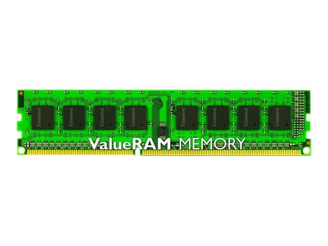 Kingston ValueRAM - DDR3 - module - 4 GB - DIMM 240-pin - 1600 MHz / PC3-12800 - unbuffered