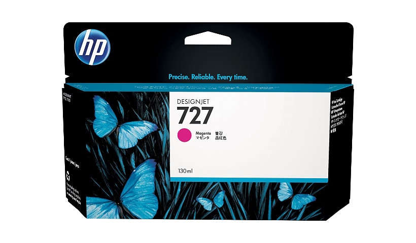 HP 727 (B3P20A) Original Standard Yield Inkjet Ink Cartridge - Single Pack - Magenta - 1 Each