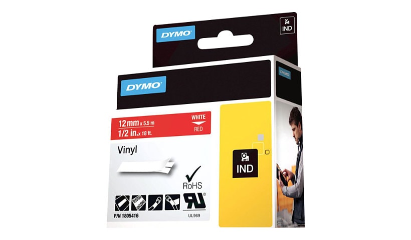 DYMO Rhino - tape - 1 cassette(s) - Roll (1.2 cm x 5.5 m)