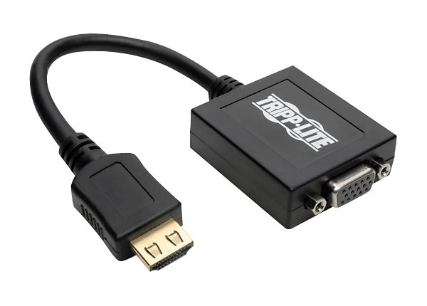 tag Thicken stå Tripp Lite HDMI to VGA with Audio Converter Cable Adapter for  Ultrabook/Laptop/Desktop PC, (M/F), 6-in. (15.24 cm) - - P131-06N - Monitor  Cables & Adapters - CDW.com