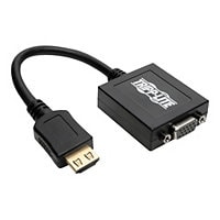 Tripp Lite HDMI to VGA Video Adapter Converter w/ Audio 1080p 6in 6"