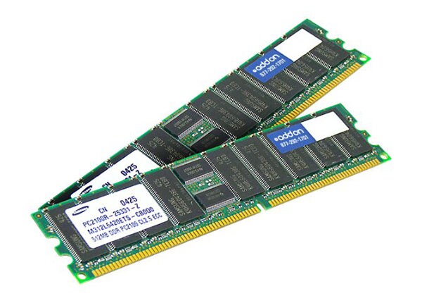 AddOn - DDR2 - 16 GB : 2 x 8 GB - FB-DIMM 240-pin