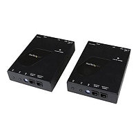 StarTech.com HDMI Video Over IP Gigabit LAN Ethernet Extender Kit - 1080p