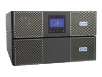 Eaton 9PX 11kVA 10kW 208V Online Double-Conversion UPS, Hardwired Input, 3 L6-30R Hardwired Output, Cybersecure Network