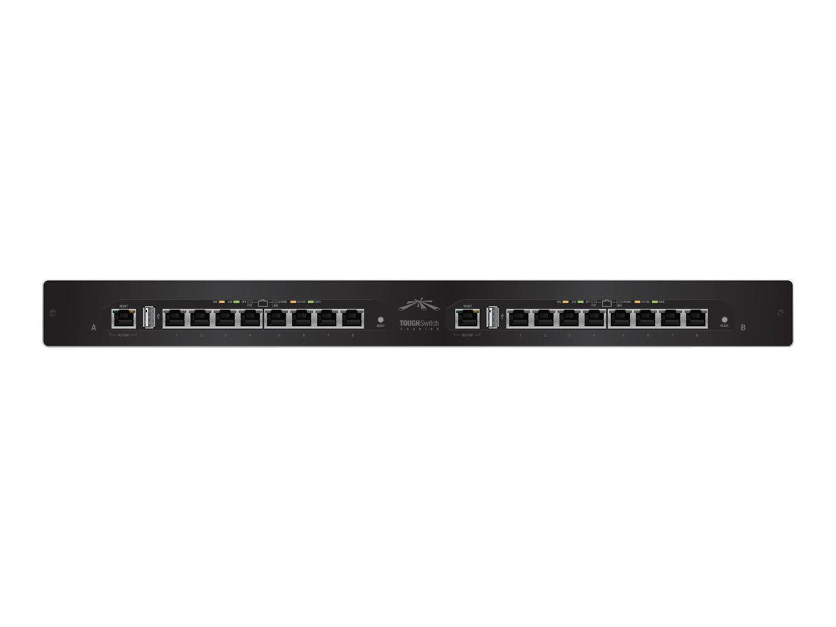 Ubiquiti TOUGHSwitch PoE CARRIER - switch - 16 ports - managed - rack-mountable
