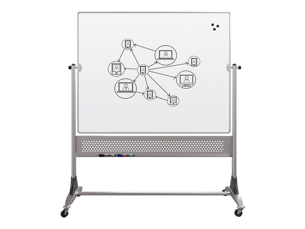 BALT Platinum Dura-Rite - whiteboard - 72 in x 48 in - double-sided