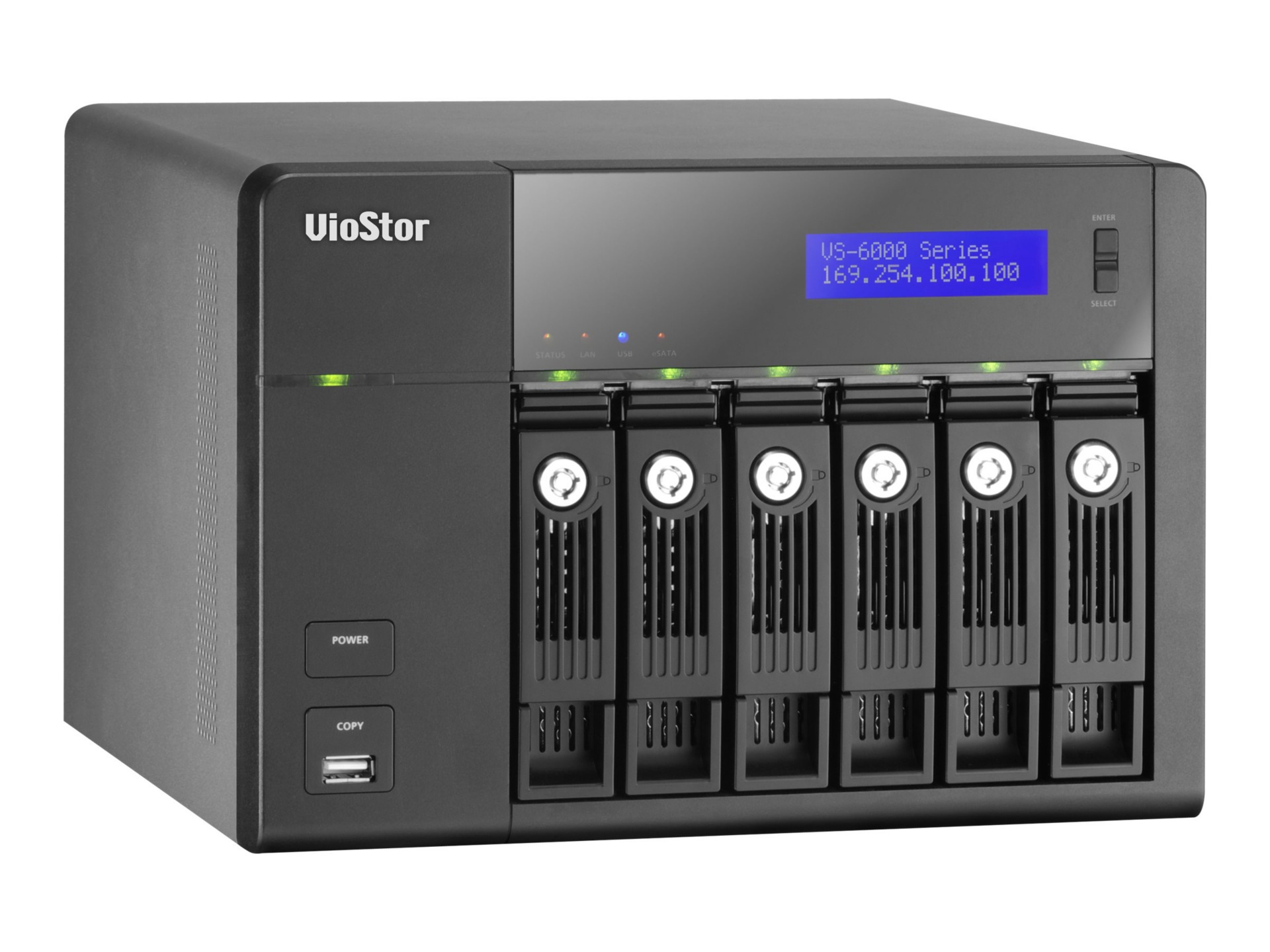 QNAP VioStor VS-6112 Pro+ NVR - standalone NVR - 12 channels