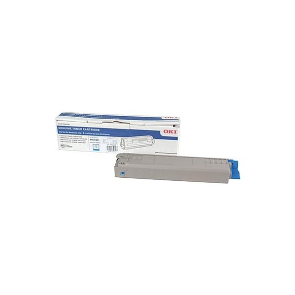 OKI - cyan - original - toner cartridge