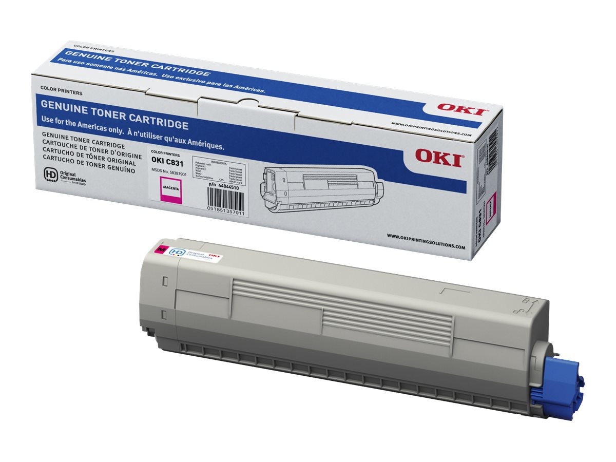 OKI 10K C831 SERIES TONER MAGENTA