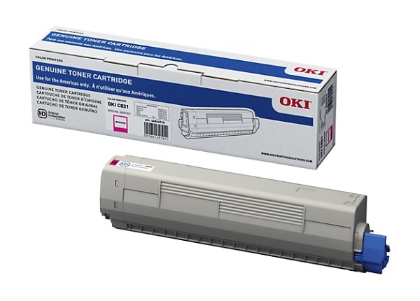 OKI 10K C831 SERIES TONER MAGENTA